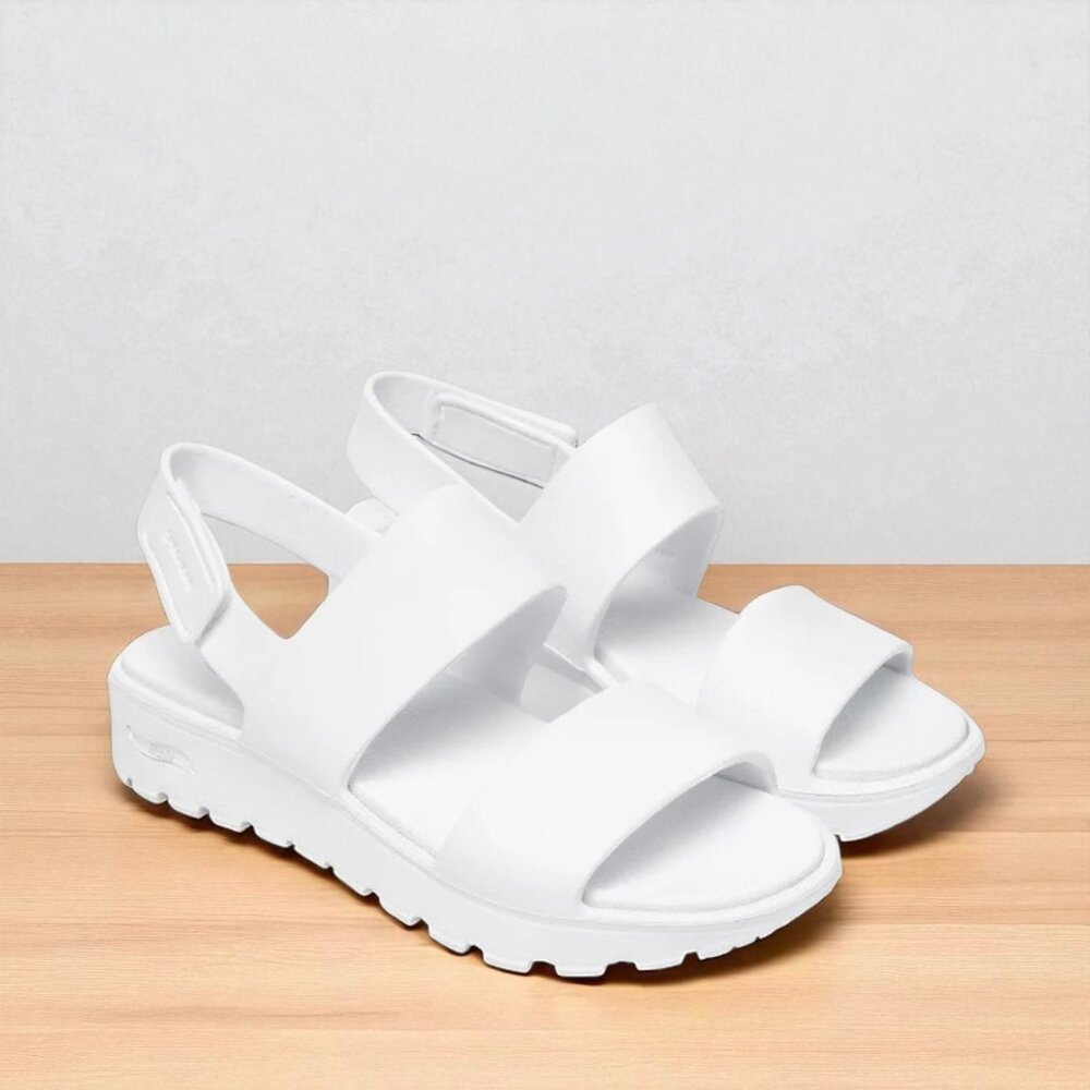 Skechers Women's Foamies Arch Fit Comfort Sandals Dream Day- White Size 8,9, 10. - Picture 6 of 15